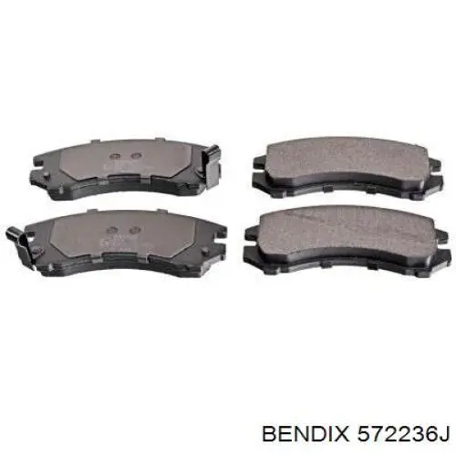 Колодки Jurid/Bendix 572236J цена, от 11.49 USD