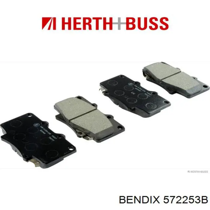 Колодки Jurid/Bendix 572253B цена, от 19.14 USD