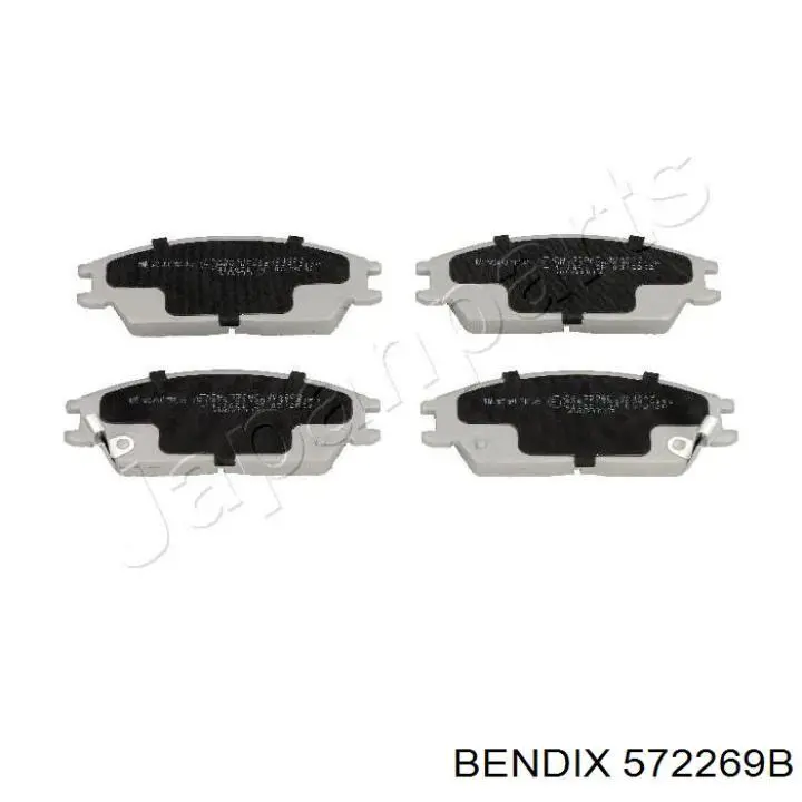 572269B Jurid/Bendix Колодки передние