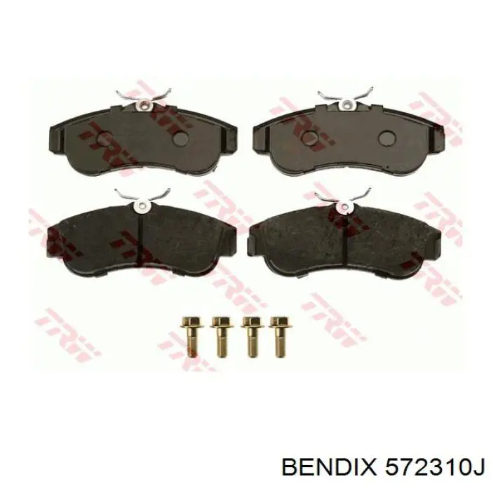 Купить 572310J Jurid/Bendix Колодки тормозные