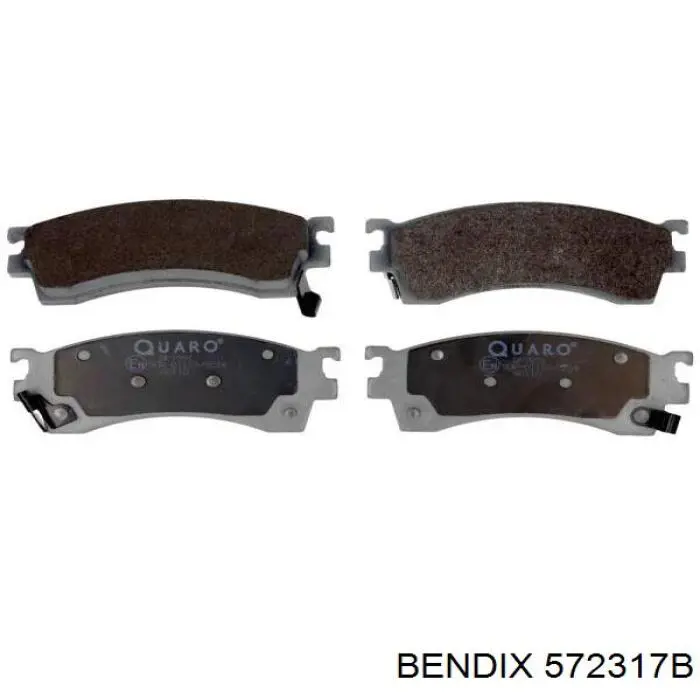 572317B Jurid/Bendix Колодки передние