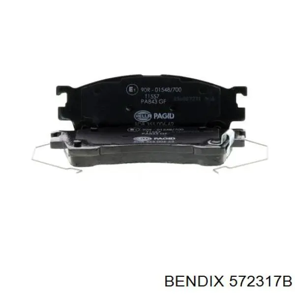 Колодки Jurid/Bendix 572317B цена, от 16.43 USD