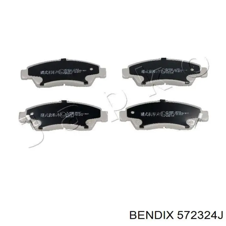 572324J Jurid/Bendix передние тормозные колодки
