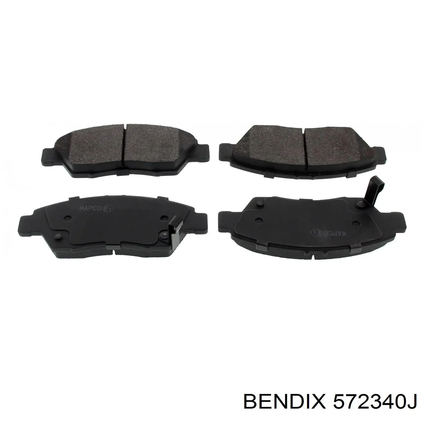 Купить 572340J Jurid/Bendix Колодки тормозные