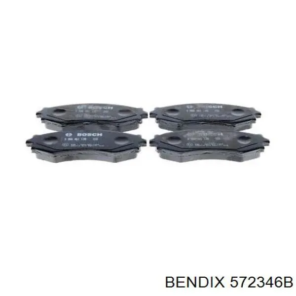 572346B Jurid/Bendix Колодки передние