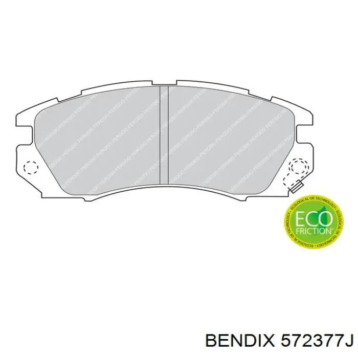 Колодки Jurid/Bendix 572377J цена, от 19.74 USD