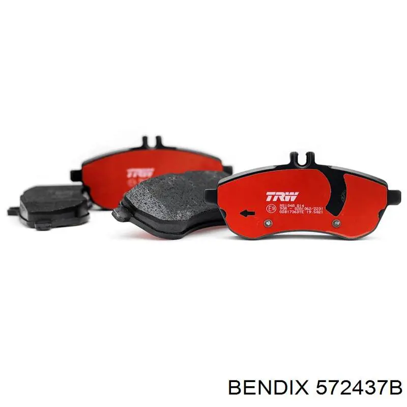 Купить 572437B Jurid/Bendix Колодки тормозные