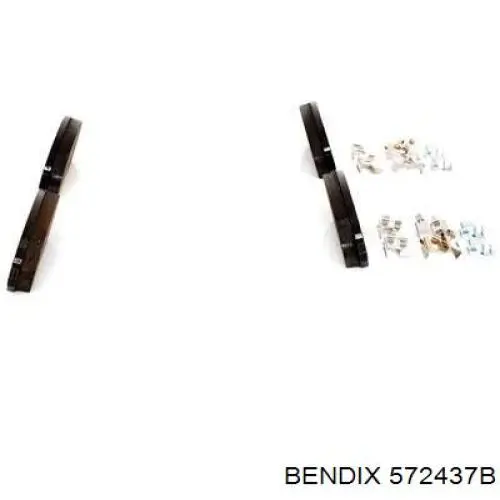Колодки Jurid/Bendix 572437B цена, от 15.20 USD