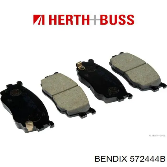 Купить 572444B Jurid/Bendix Колодки тормозные