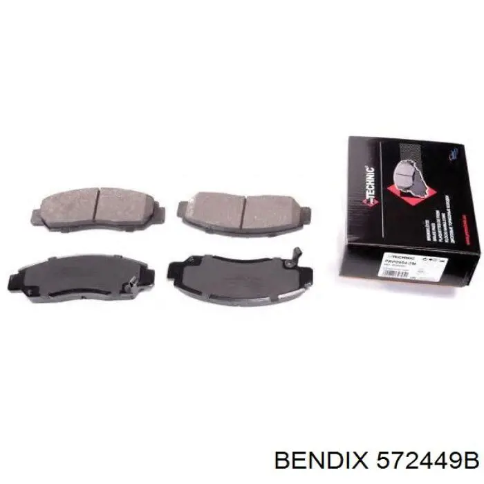 Колодки Jurid/Bendix 572449B цена, от 27.84 USD