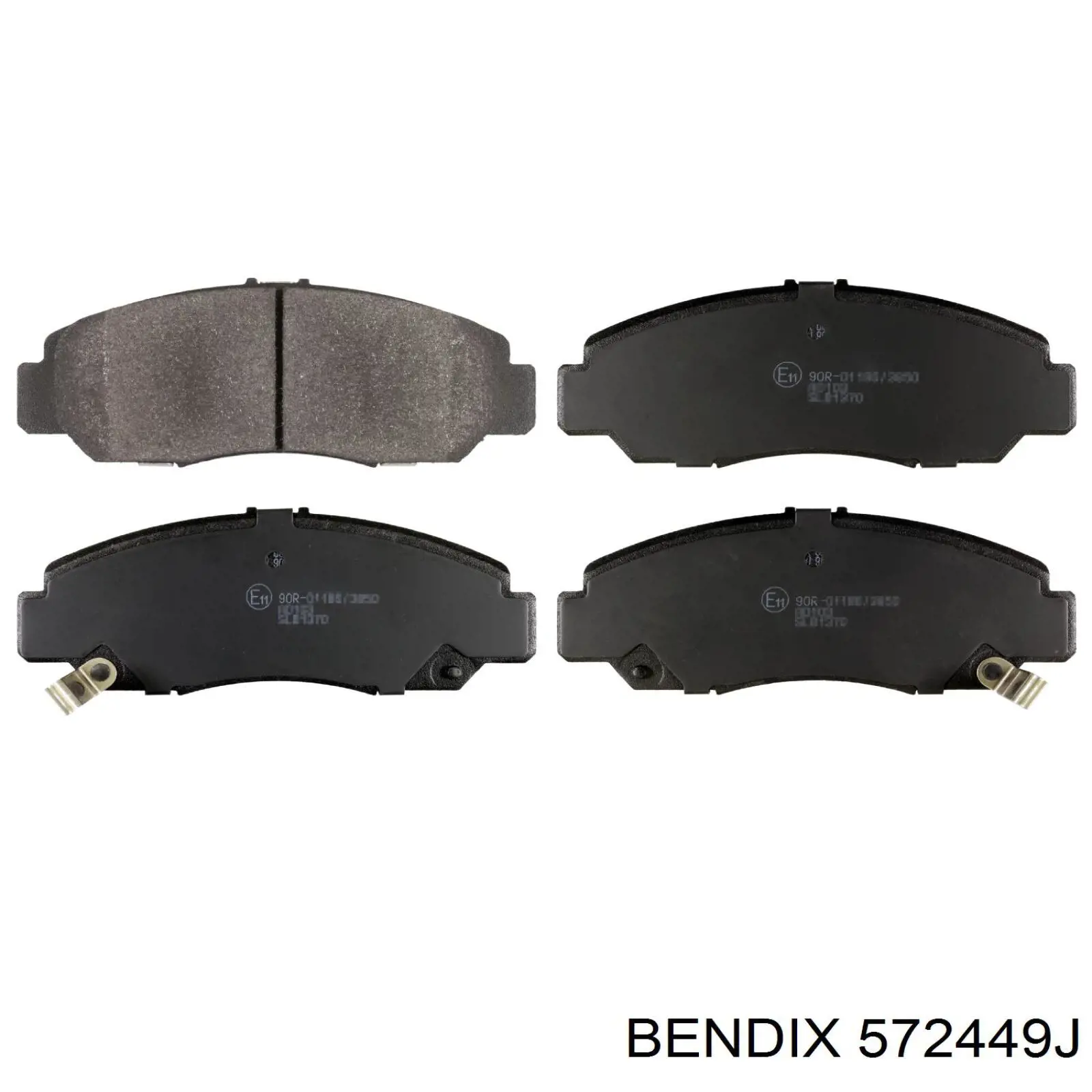 Колодки передні 572449J Jurid/Bendix