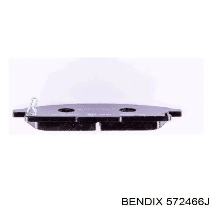 Колодки гальмівні передні, дискові 572466J Jurid/Bendix
