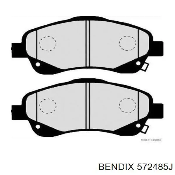 Купить 572485J Jurid/Bendix Колодки тормозные