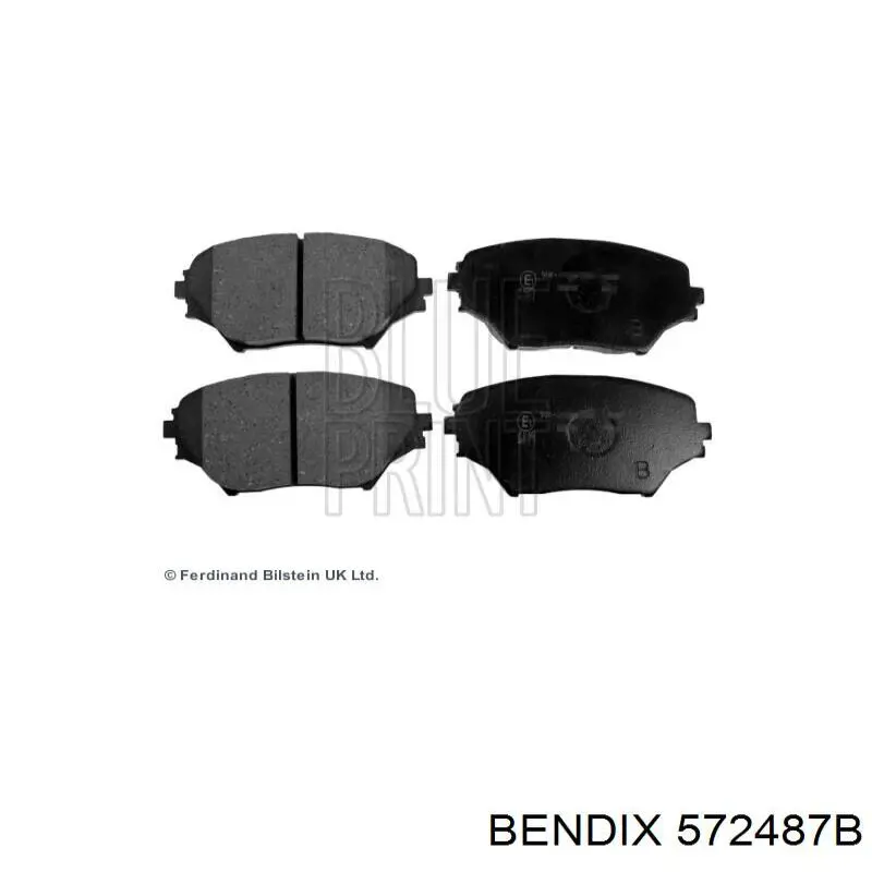 Купить 572487B Jurid/Bendix Колодки тормозные