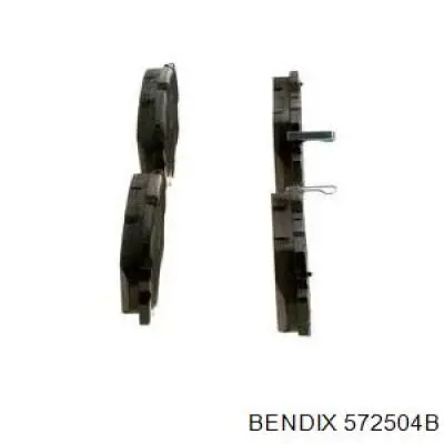 Передние тормозные колодки 572504B Jurid/Bendix