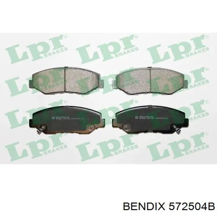 Колодки Jurid/Bendix 572504B цена, от 25.31 USD