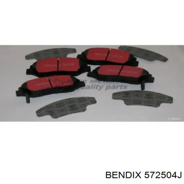 Колодки Jurid/Bendix 572504J цена, от 29.32 USD