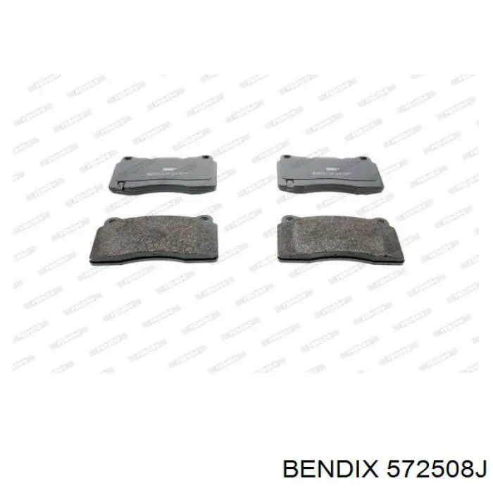 572508J Jurid/Bendix Колодки передние