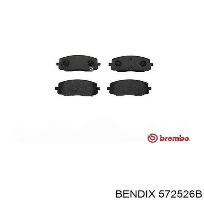 Колодки Jurid/Bendix 572526B цена, от 16.47 USD
