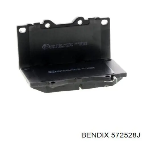 Тормозные колодки Jurid/Bendix 572528J