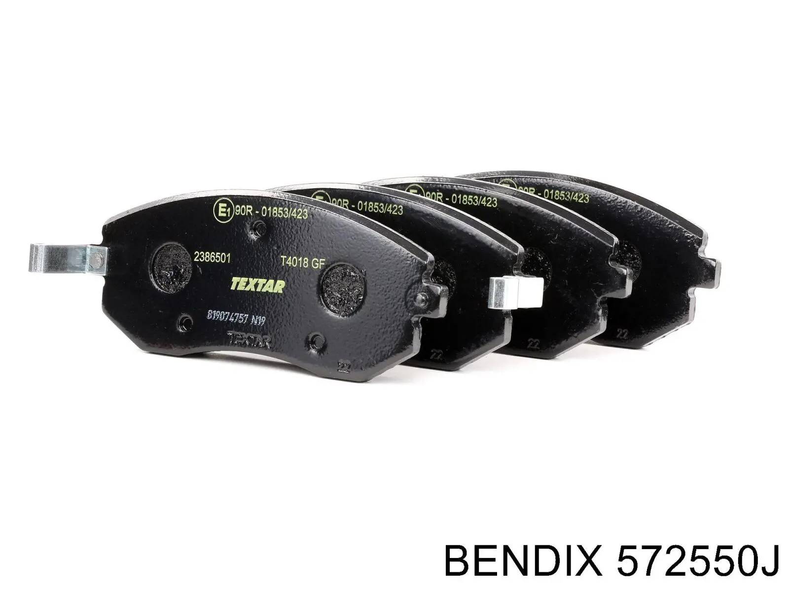 Купить 572550J Jurid/Bendix Колодки тормозные