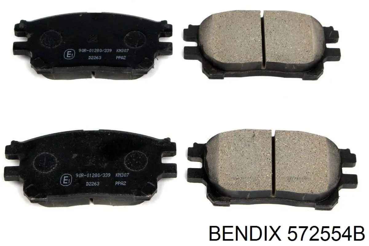 Купить 572554B Jurid/Bendix Колодки тормозные