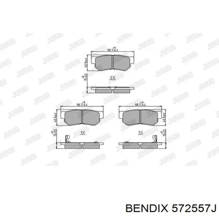 572557J Jurid/Bendix