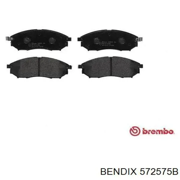 Купить 572575B Jurid/Bendix Колодки тормозные