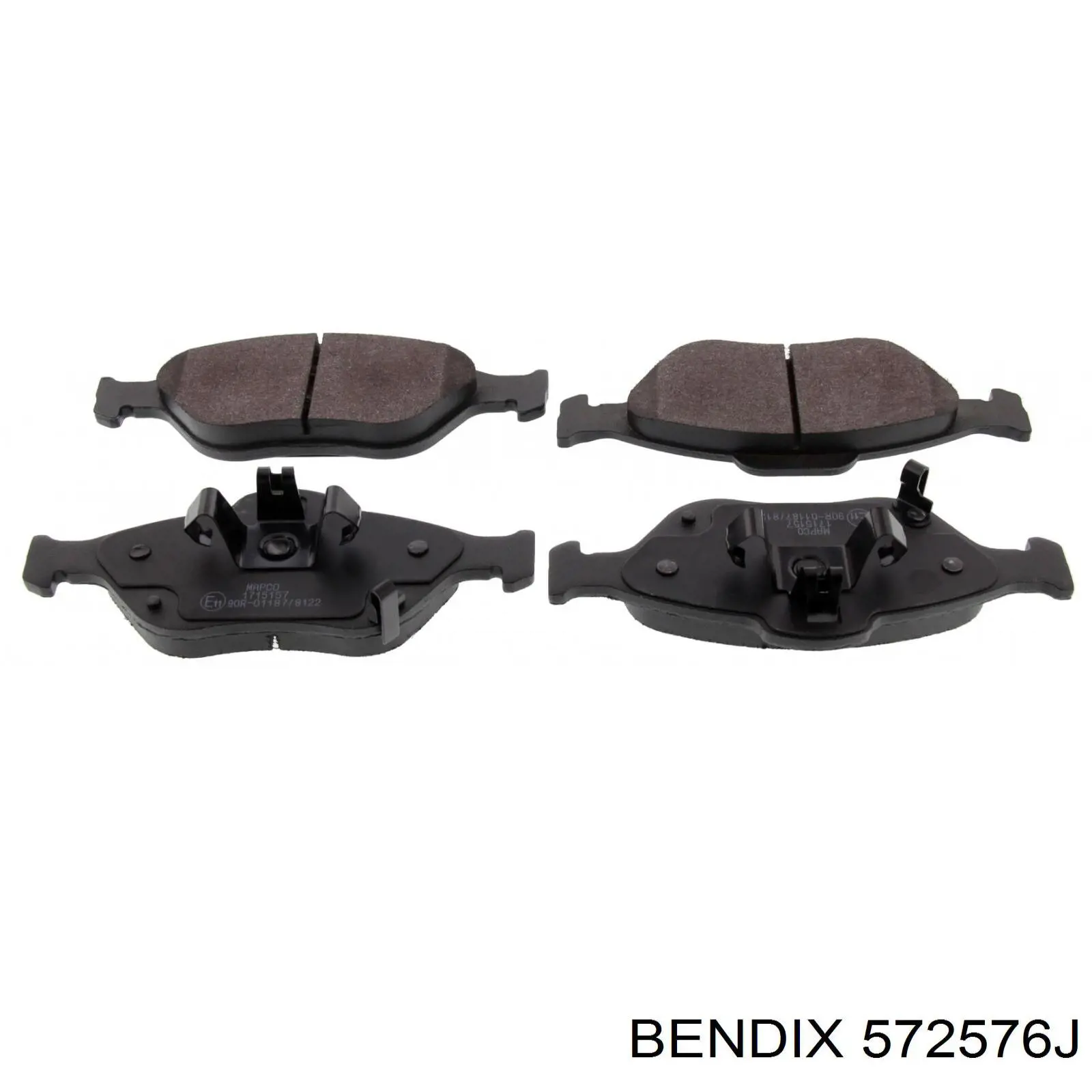 Колодки Jurid/Bendix 572576J цена, от 28.69 USD