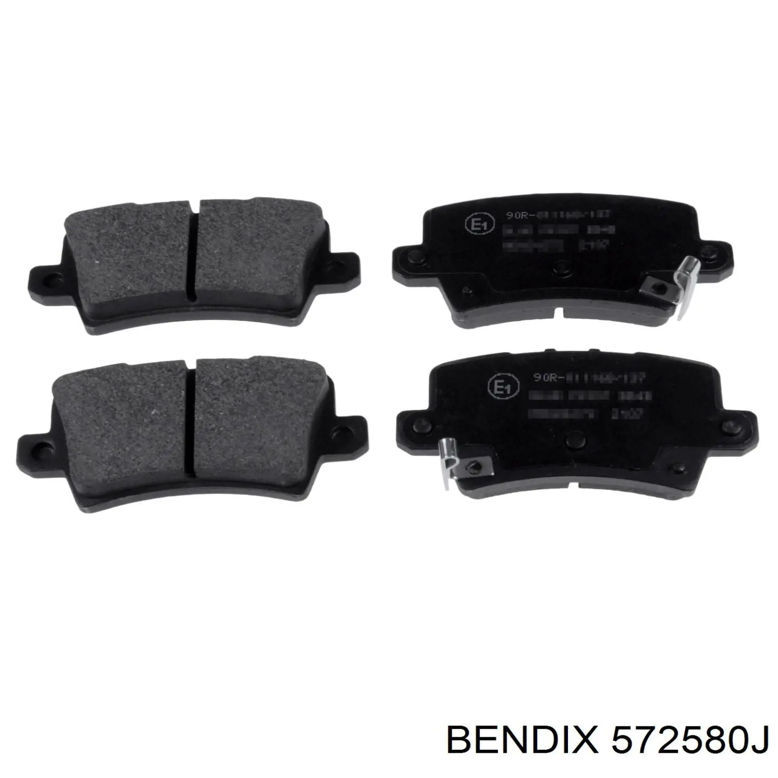 Колодки дисковые  Jurid/Bendix 572580J цена, от 23.14 USD