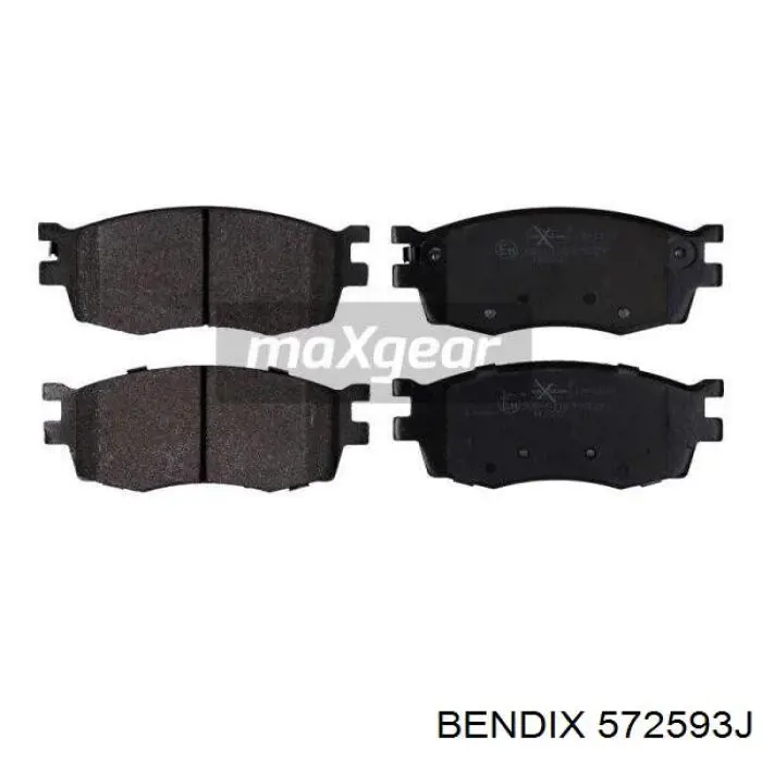 Колодки Jurid/Bendix 572593J цена, от 15.58 USD