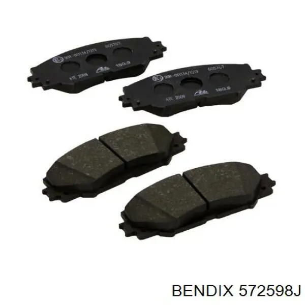 Колодки Jurid/Bendix 572598J цена, от 22.91 USD