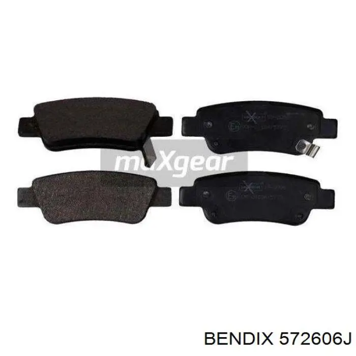 Колодки дисковые  Jurid/Bendix 572606J цена, от 25.39 USD