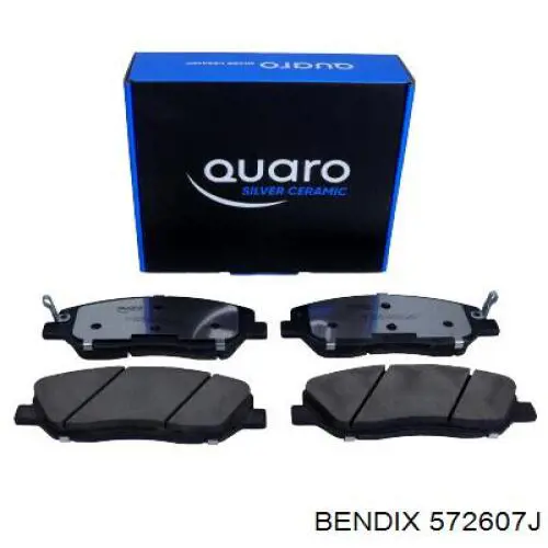 Тормозные колодки Jurid/Bendix 572607J