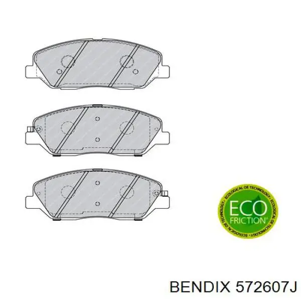 Колодки Jurid/Bendix 572607J цена, от 34.97 USD