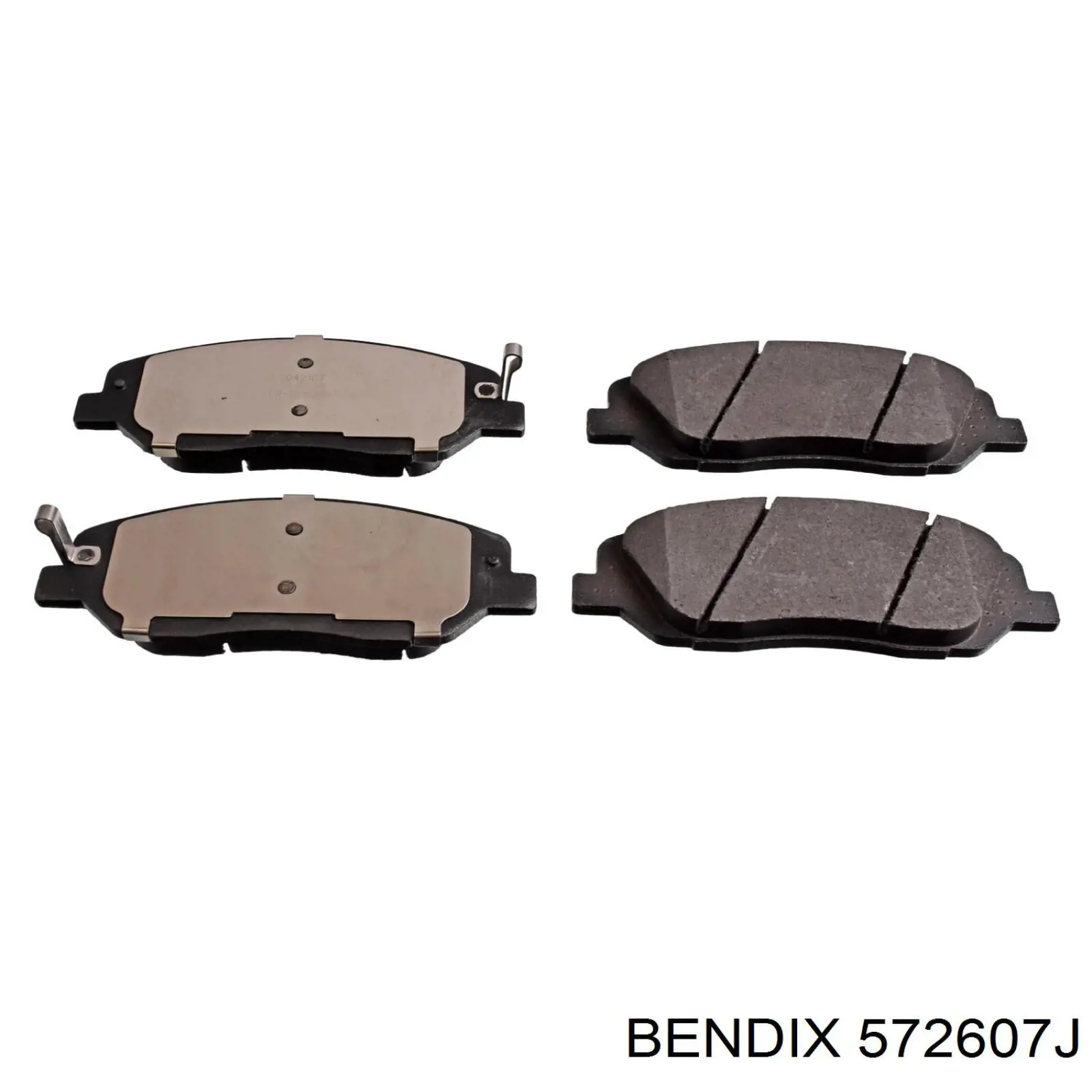 Купить 572607J Jurid/Bendix Колодки тормозные