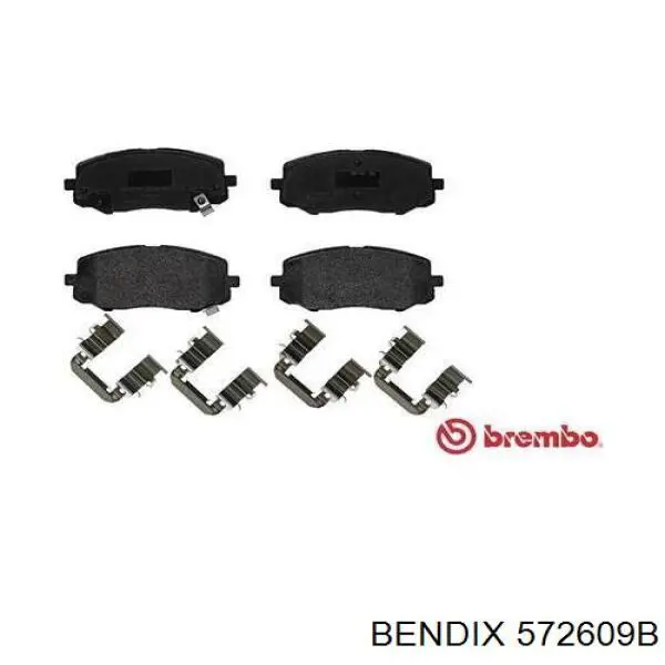 Колодки Jurid/Bendix 572609B цена, от 14.58 USD