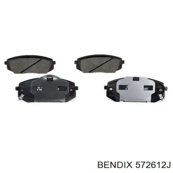 Колодки Jurid/Bendix 572612J цена, от 32.56 USD