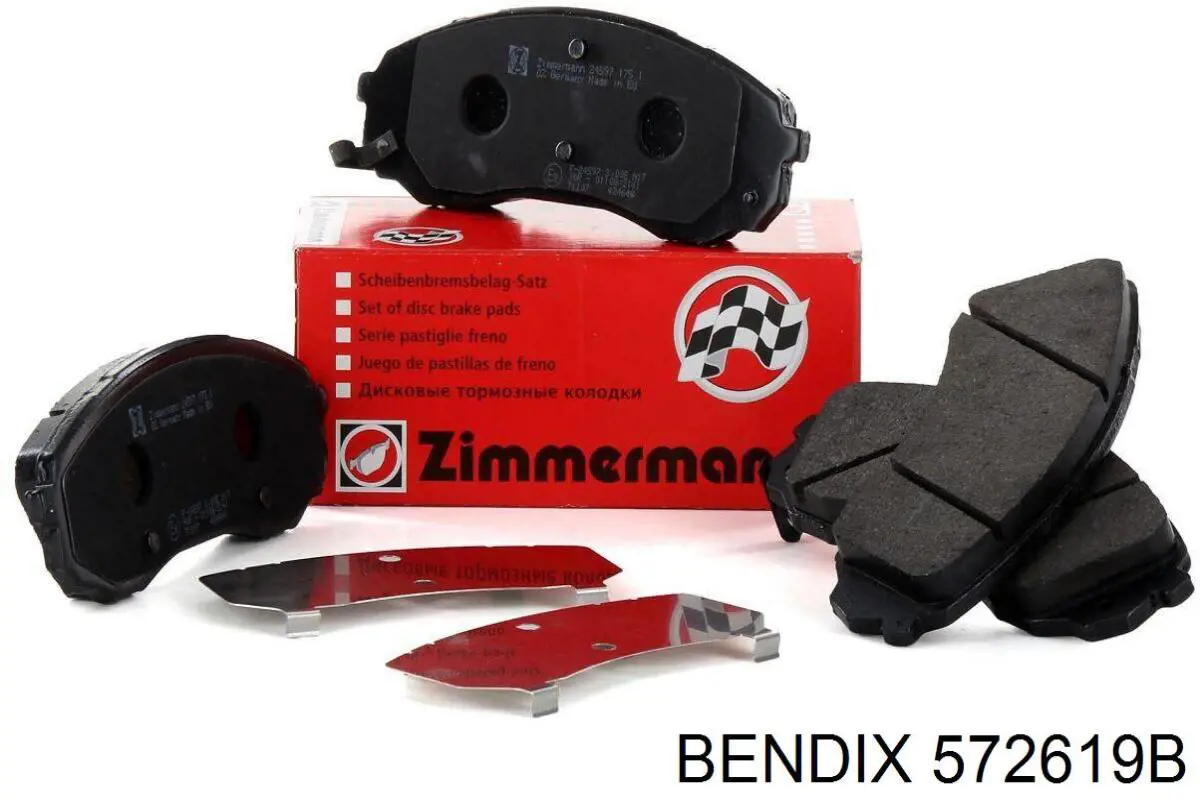 Колодки Jurid/Bendix 572619B цена, от 25.77 USD