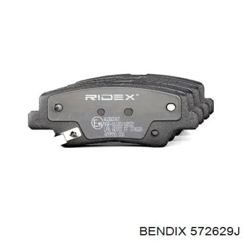 Колодки дисковые  Jurid/Bendix 572629J цена, от 23.71 USD