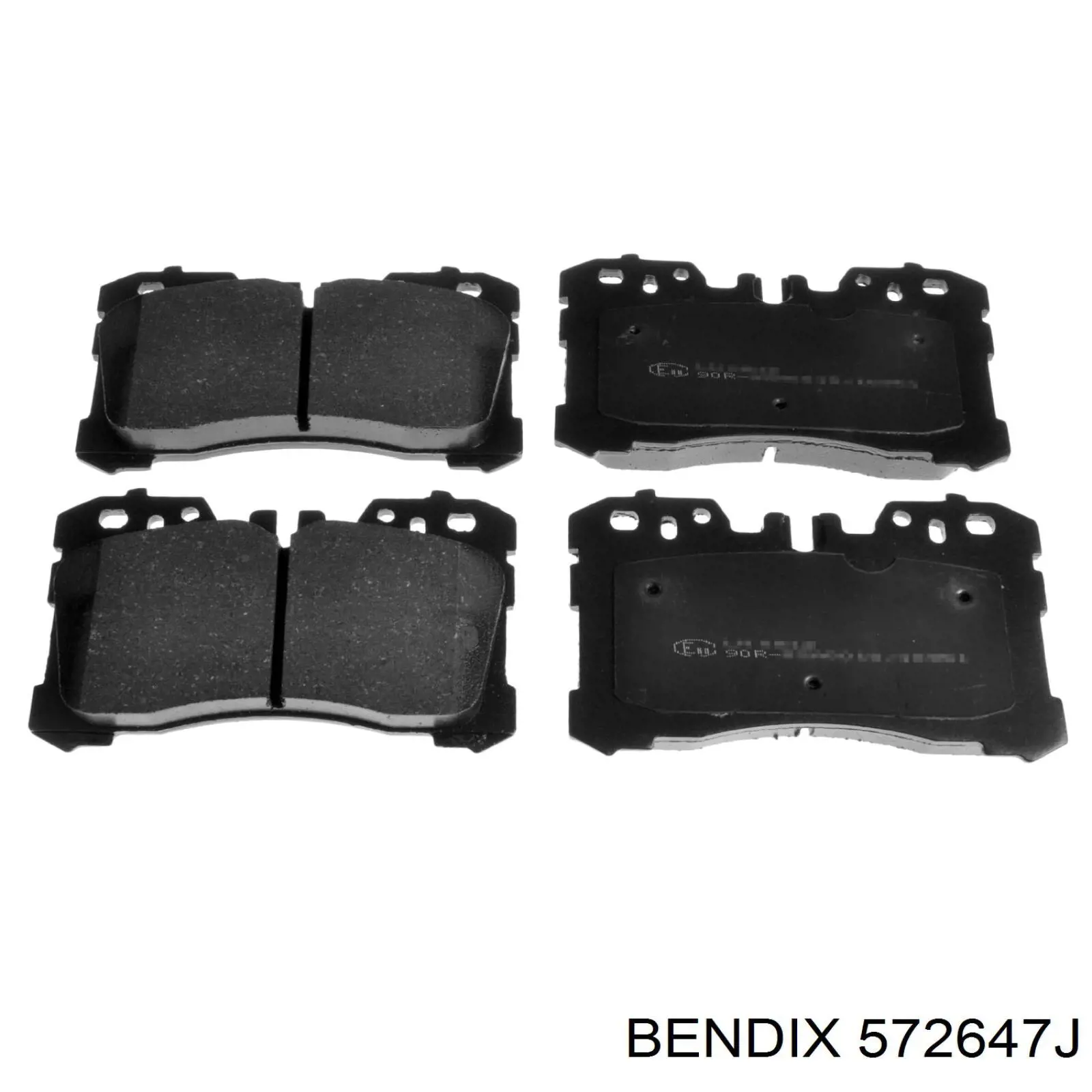 Купить 572647J Jurid/Bendix Колодки тормозные