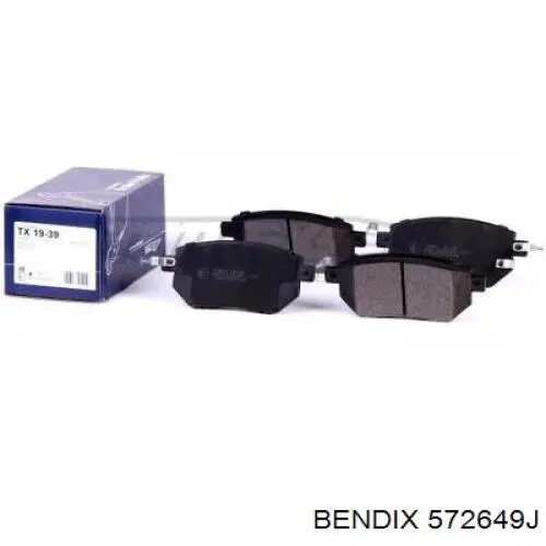 Колодки Jurid/Bendix 572649J цена, от 19.89 USD