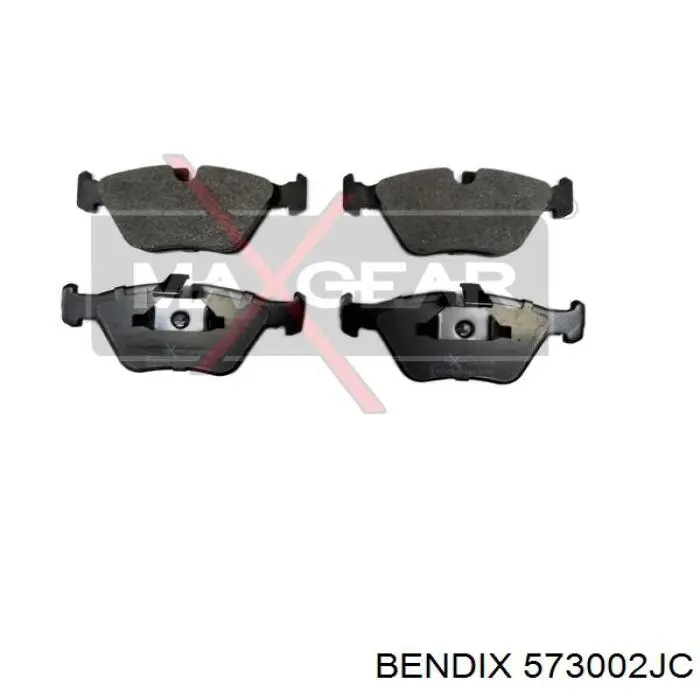 573002JC Jurid/Bendix Колодки передние
