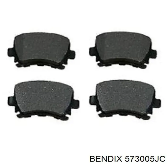 Задние тормозные колодки 573005JC Jurid/Bendix