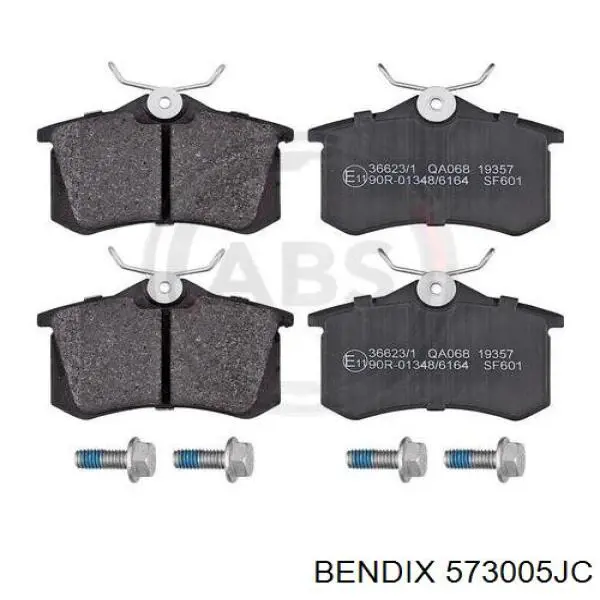 Колодки дисковые  Jurid/Bendix 573005JC цена, от 19.28 USD
