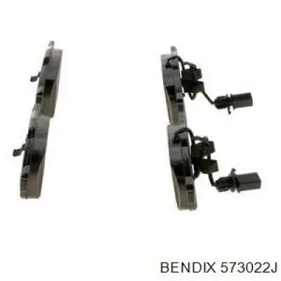 Передние тормозные колодки 573022J Jurid/Bendix