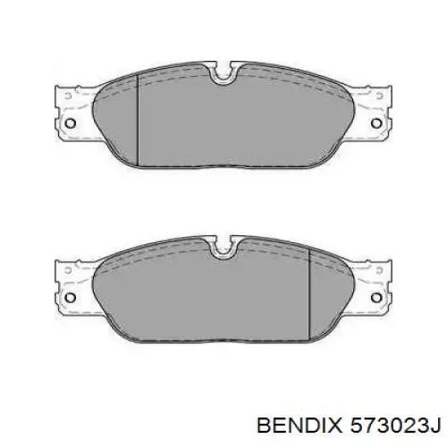 573023J Jurid/Bendix передние тормозные колодки