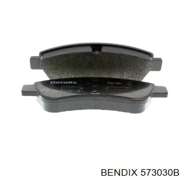 573030B Jurid/Bendix колодки тормозные передние дисковые