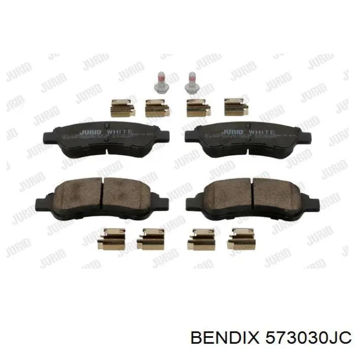 573030JC Jurid/Bendix Колодки передние