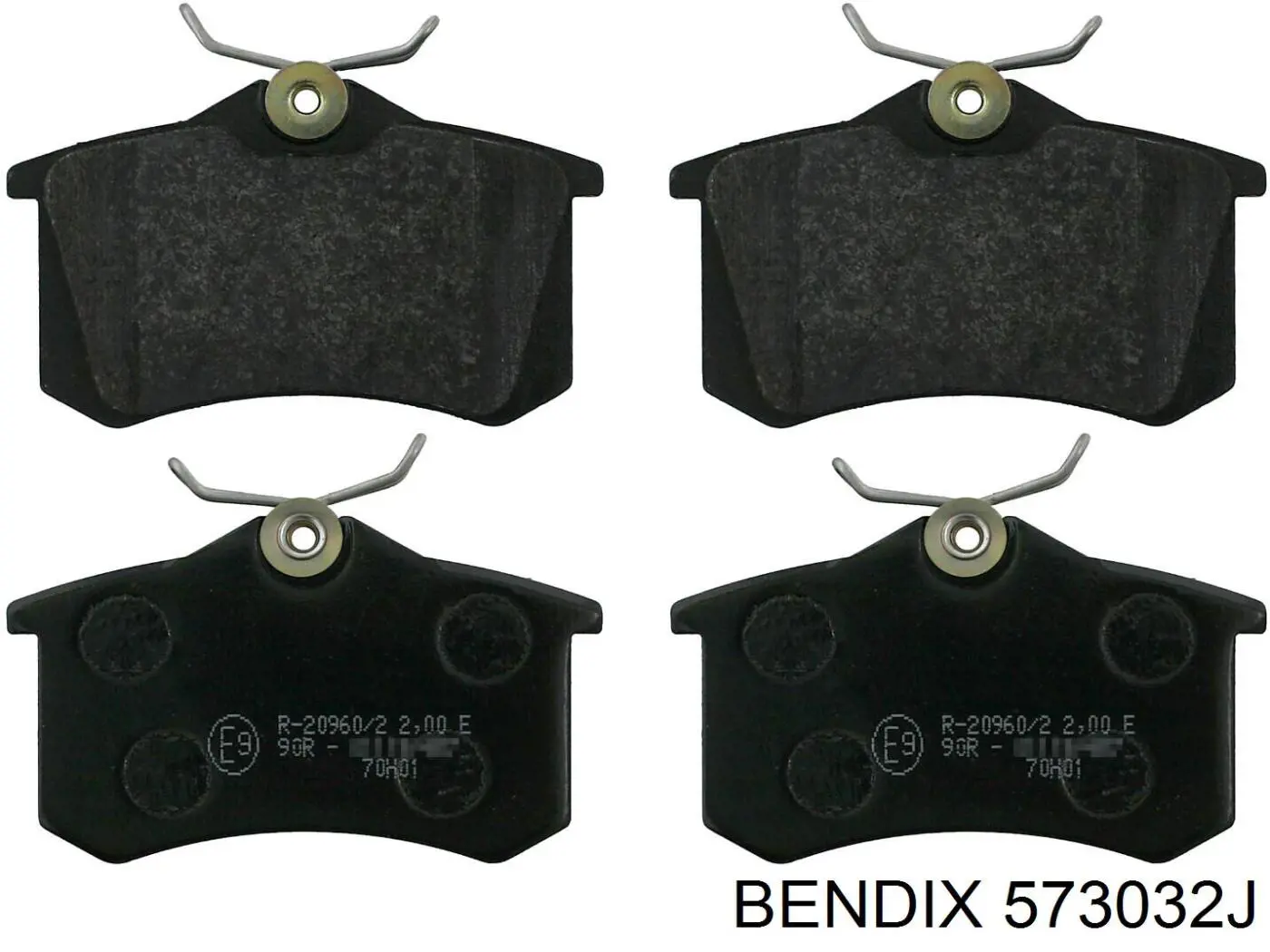 Колодки дисковые  Jurid/Bendix 573032J цена, от 18.51 USD